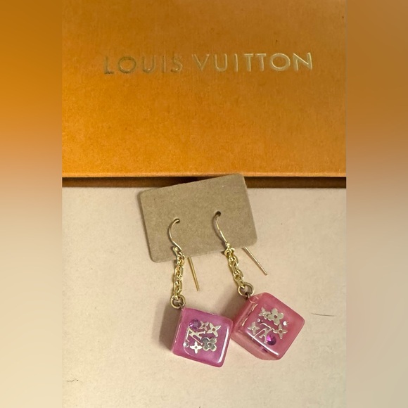 Louis Vuitton inclusion Earrings - Picture 1 of 8